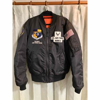 アヴィレックス(AVIREX)のAVIREX MA-1 ブルゾン AIR FORCE SPACE COMMAND(フライトジャケット)