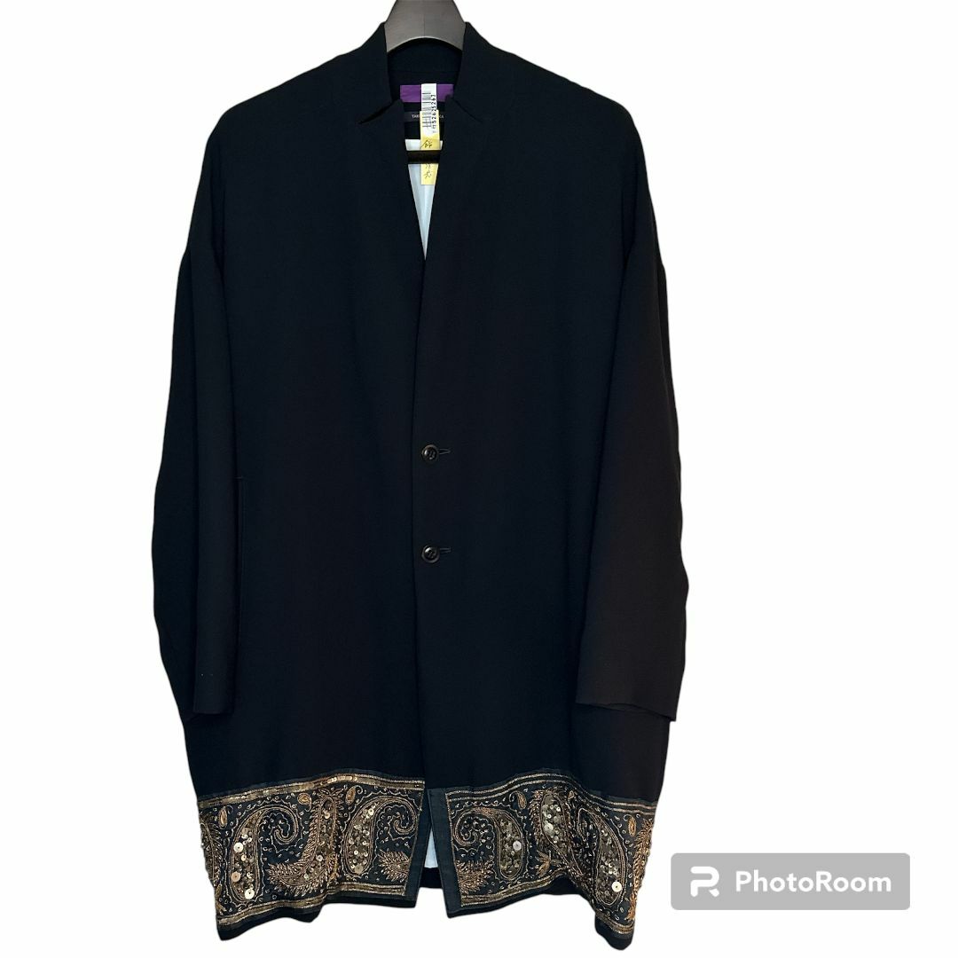 Y's(ワイズ)のワイズ/Y’s YU-C42-902 刺繍 ロングジャケット スーツ レディースのジャケット/アウター(テーラードジャケット)の商品写真