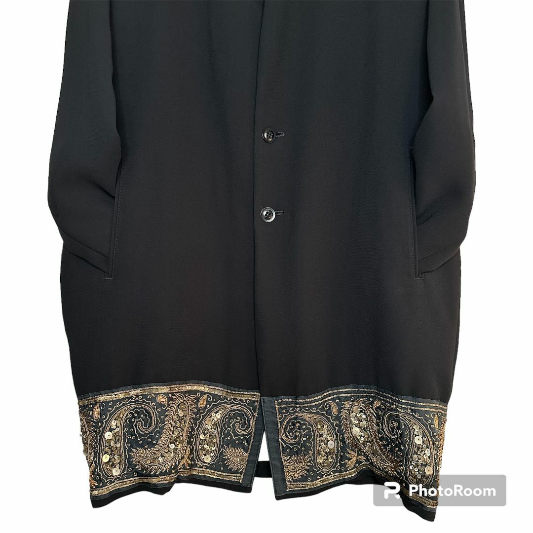 Y's(ワイズ)のワイズ/Y’s YU-C42-902 刺繍 ロングジャケット スーツ レディースのジャケット/アウター(テーラードジャケット)の商品写真