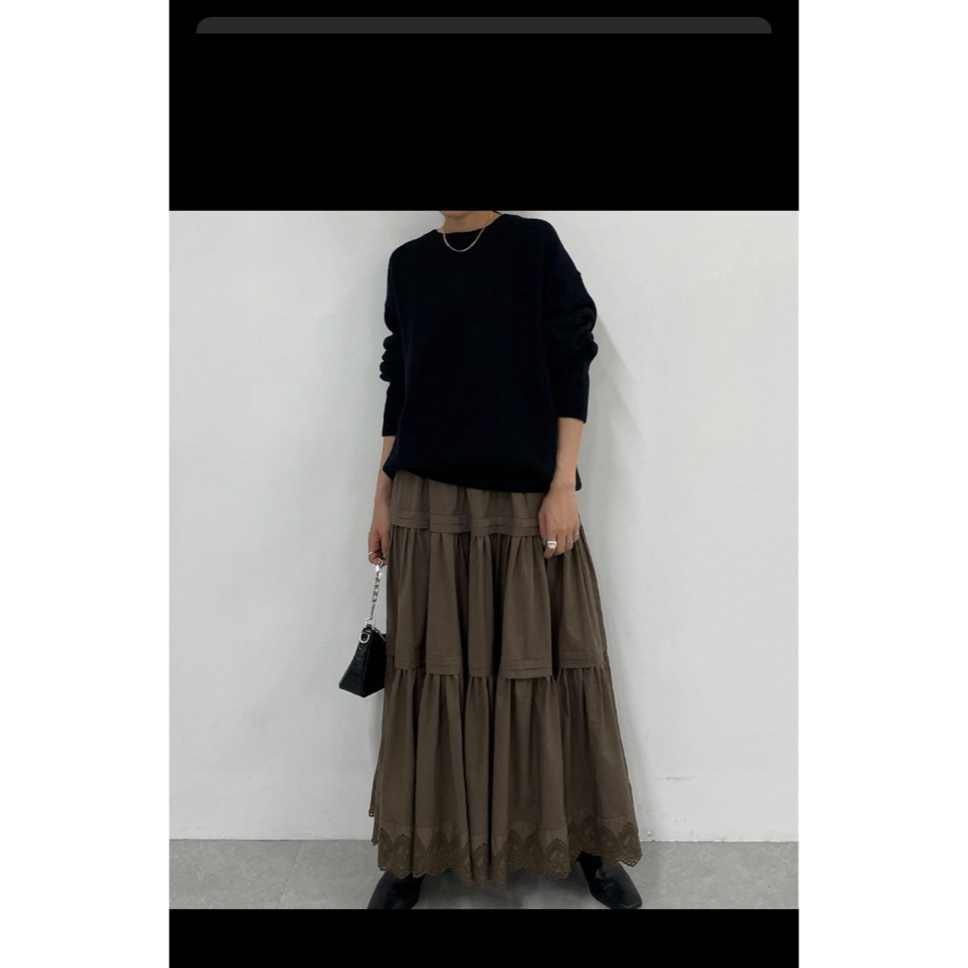 公式通販オンライン ラウンジドレス ティアードスカート