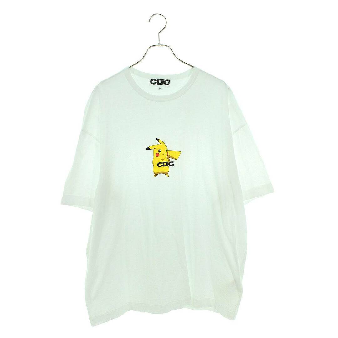 シーディージー ×ポケモン 22SS SJ-T004 AD2022ロゴピカチュープリントTシャツ メンズ M