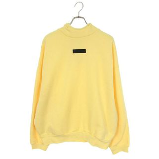 フィアオブゴッド(FEAR OF GOD)のフォグ  ESSENTIALS Hoodie Garden Yellow フロントロゴプルオーバーパーカー メンズ M(パーカー)