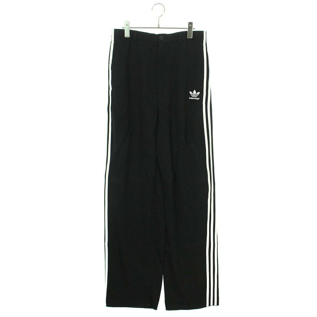 スラックスバレンシアガ ×アディダス adidas  23SS  725584 TIO48 サイドラインワイドスラックスロングパンツ メンズ 46