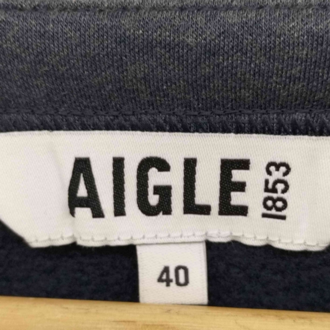 AIGLE(エーグル)のAIGLE(エーグル) 裏フリース クルーネックプルオーバー メンズ トップス メンズのトップス(スウェット)の商品写真