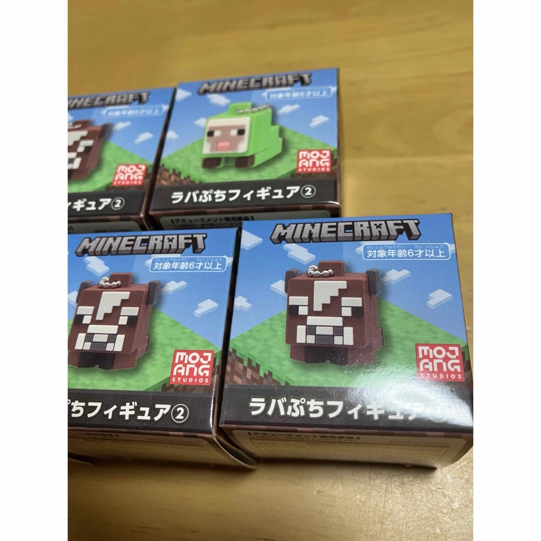 レゴ マインクラフト(レゴマインクラフト)の新品未開封！マイクラ　ラバぷちフィギュア② エンタメ/ホビーのフィギュア(ゲームキャラクター)の商品写真