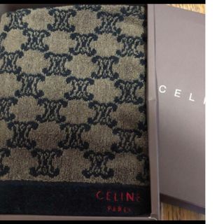 セリーヌ(celine)のセリーヌ　バスタオル　マカダム柄(タオル/バス用品)