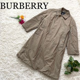 バーバリー(BURBERRY)の【ヴィンテージ】バーバリー　バーバリーズ　ステンカラーコート　ノバチェック(ロングコート)