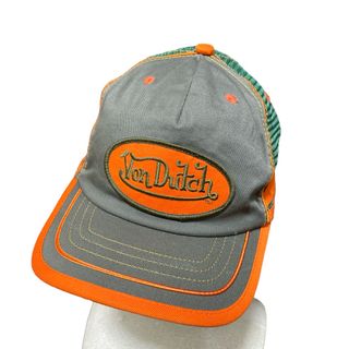 ボンダッチ(Von Dutch)の【希少】vondutch メッシュスナップバックCAP(キャップ)