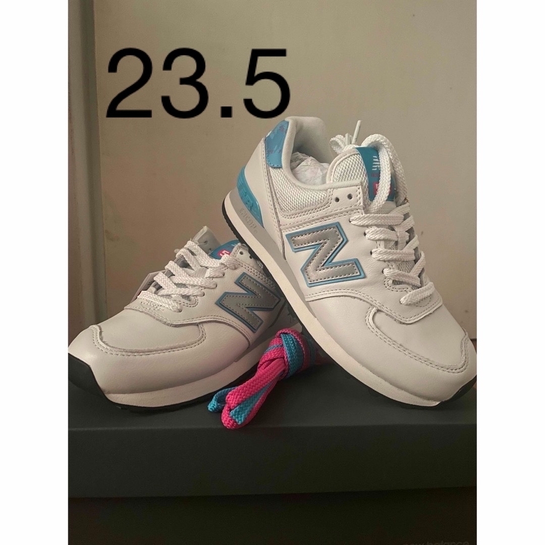 New Balance(ニューバランス)のサガン鳥栖×ニューバランスコラボレーション ML574 23.5cm メンズの靴/シューズ(スニーカー)の商品写真