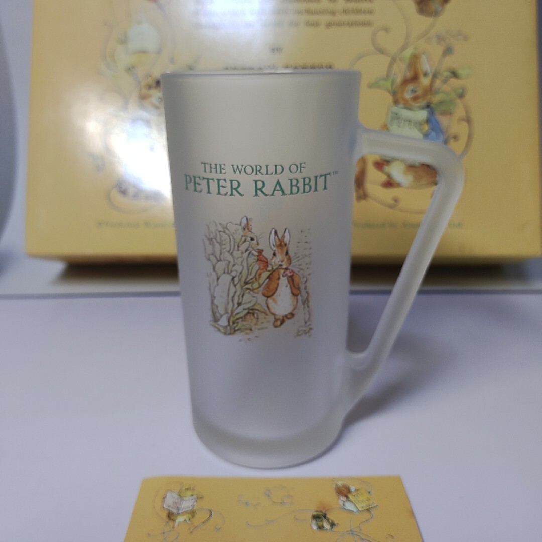 PETER RABBIT（TM）(ピーターラビット)の新品未使用ピーターラビットのジョッキタイプのタンブラー5セット インテリア/住まい/日用品のキッチン/食器(タンブラー)の商品写真