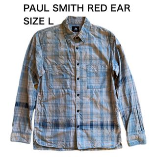 レッドイヤー(RED EAR)のPAUL SMITH RED EAR レッドイアー 長袖シャツBD チェックL(シャツ)