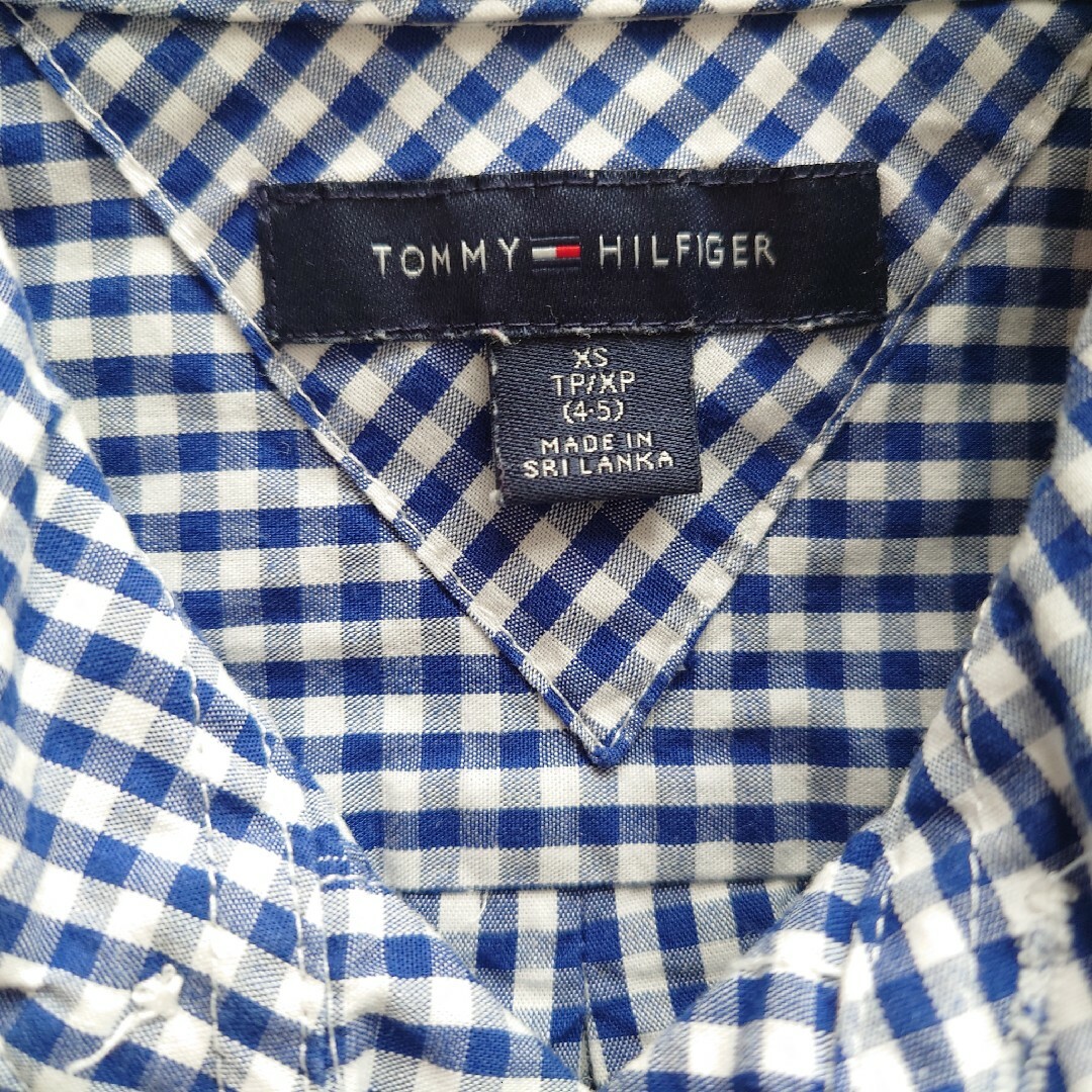 TOMMY HILFIGER(トミーヒルフィガー)のトミーヒルフィガー　シャツ　ギンガムチェック キッズ/ベビー/マタニティのキッズ服男の子用(90cm~)(ブラウス)の商品写真