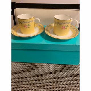 ティファニー(Tiffany & Co.)の【TIFFANY&Co.】デミタスカップ　2客(グラス/カップ)