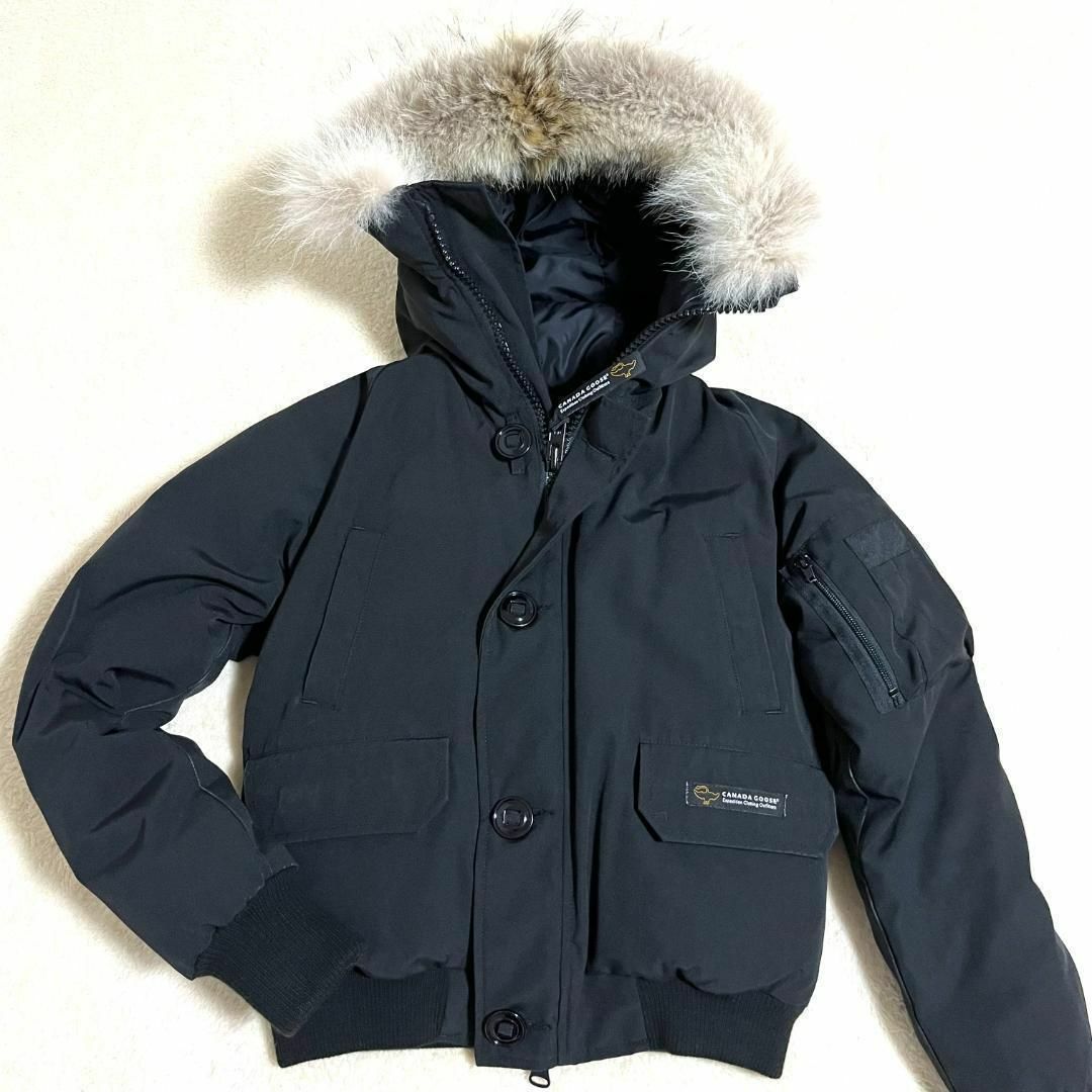 CANADA GOOSE(カナダグース)のカナダグース チリワック ダウンジャケット レディース S 黒 7950JL レディースのジャケット/アウター(ダウンジャケット)の商品写真