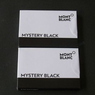 モンブラン(MONTBLANC)の新品未使用　モンブラン インクカートリッジ  ミステリーブラック2箱(ペン/マーカー)