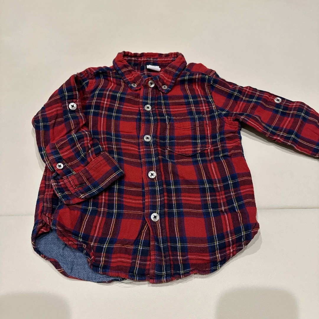 babyGAP(ベビーギャップ)のGAP シャツ 90 キッズ/ベビー/マタニティのキッズ服男の子用(90cm~)(ブラウス)の商品写真