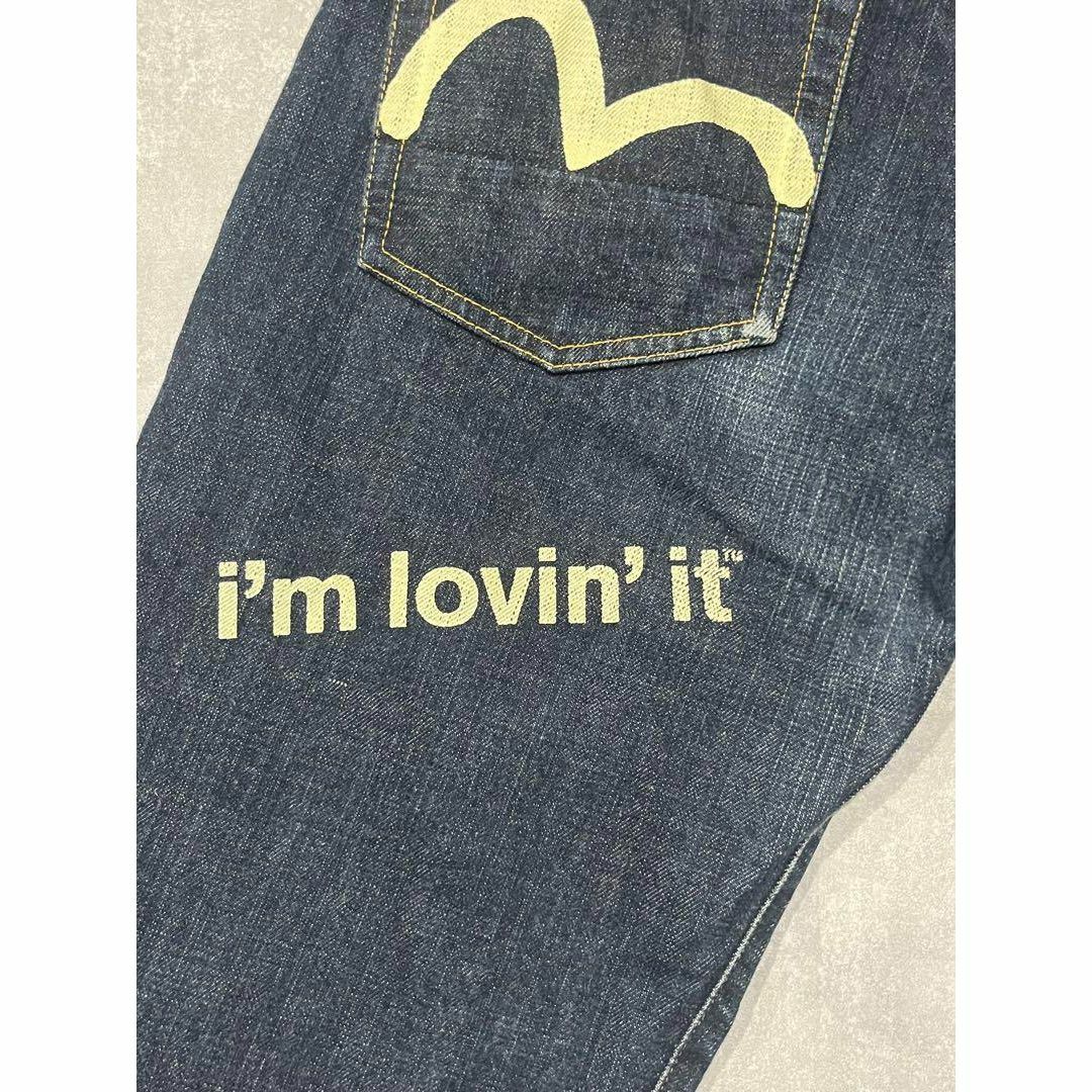 EVISU(エビス)のevisu McDonald コラボ　デニム　カモメ　I'm lovin'it メンズのパンツ(デニム/ジーンズ)の商品写真