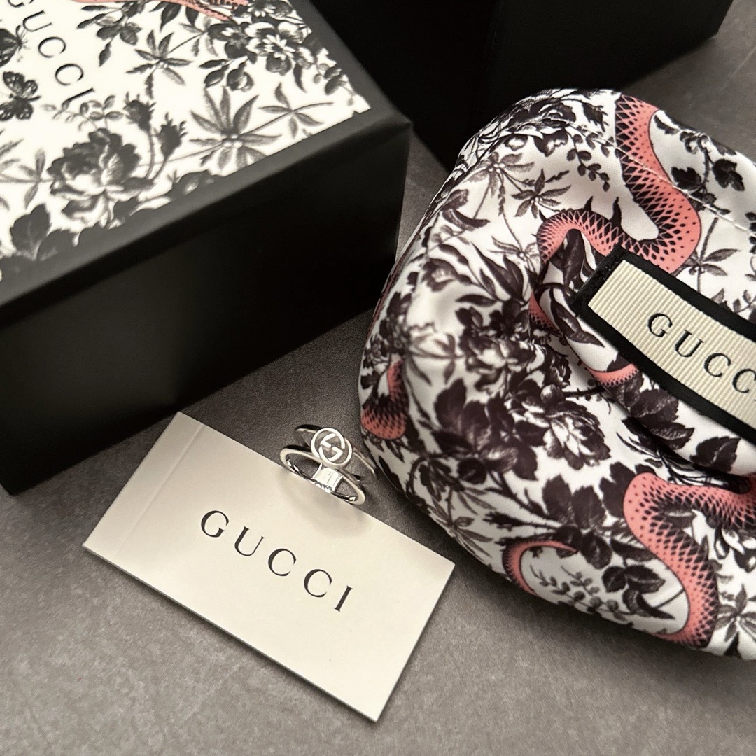 Gucci(グッチ)のGUCCI リング 7号 レディースのアクセサリー(リング(指輪))の商品写真