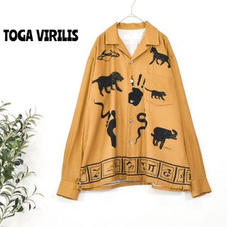 TOGA VIRILIS Chambray taffeta shirtChamb