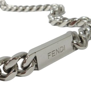 フェンディ(FENDI)のフェンディ 美品 チェーンリンクネックレス 喜平 MP1722 ■GY26(ネックレス)