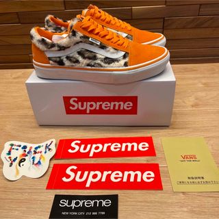 シュプリーム(Supreme)のsupreme/vans leopard old skool size 27.0(スニーカー)