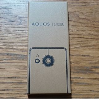 シャープ(SHARP)の未開封新品「AQUOS sense8 SH-M26 ペールグリーン」(スマートフォン本体)