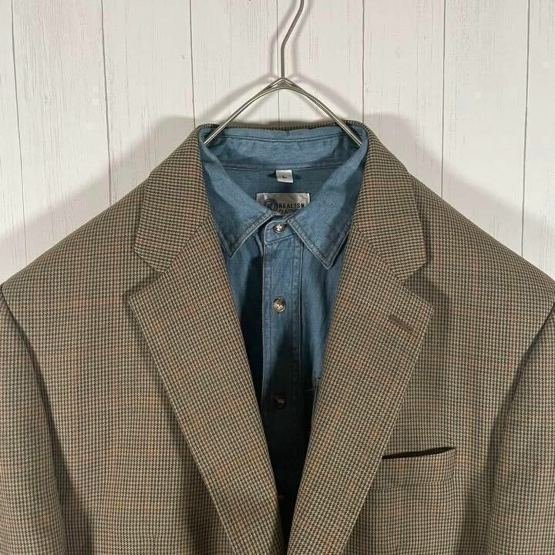 [古着]ラルフローレン　テーラードジャケット　デニムシャツ　セット　チェック メンズのジャケット/アウター(テーラードジャケット)の商品写真