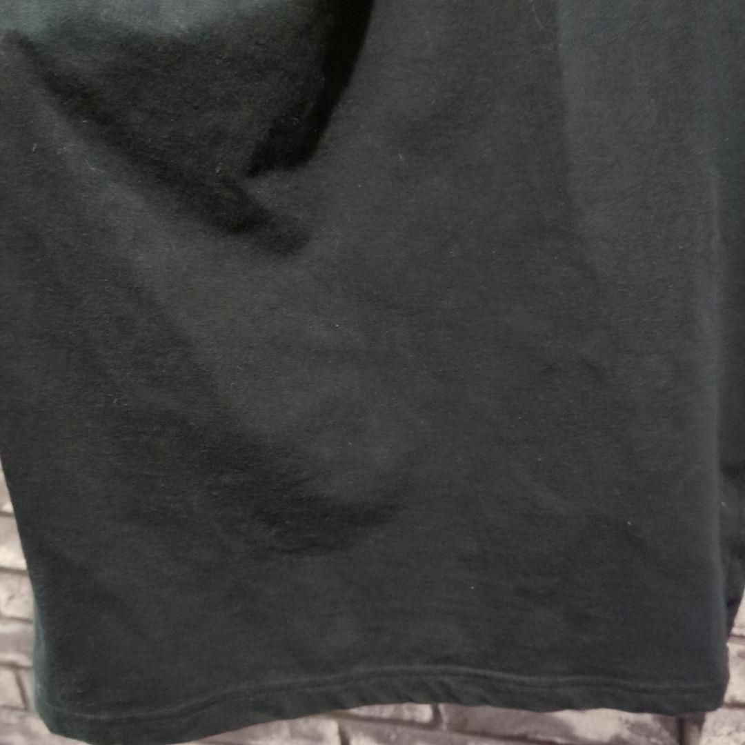 Calvin Klein(カルバンクライン)の古着　黒　半袖tシャツ Vネック　Calvin Klein　メンズ　無地　タグ メンズのトップス(Tシャツ/カットソー(半袖/袖なし))の商品写真