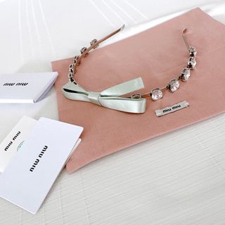 ミュウミュウ カチューシャの通販 100点以上 | miumiuのレディースを ミュウミュウ カチューシャの通販 100点以上 | miumiuのレディースを