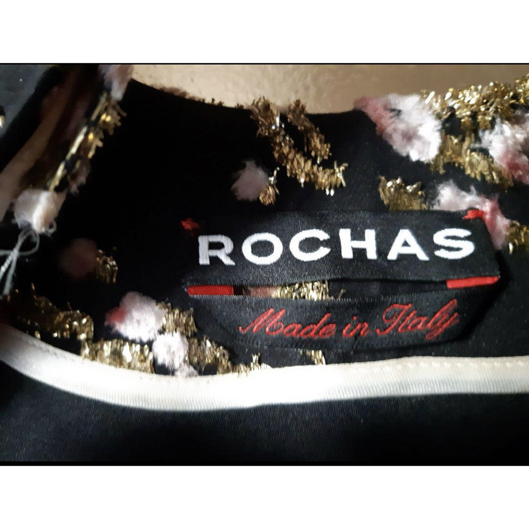 ROCHAS(ロシャス)のRochas ❤︎ ロシャス❤︎ジャケットコート レディースのジャケット/アウター(ノーカラージャケット)の商品写真