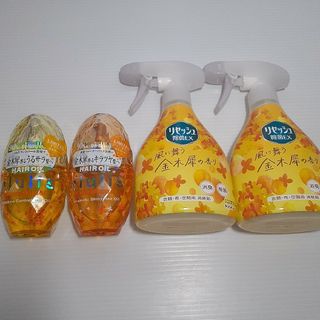 カオウ(花王)の○ リセッシュ除菌EX 金木犀の香り ululis  ヘアオイル ×2(日用品/生活雑貨)