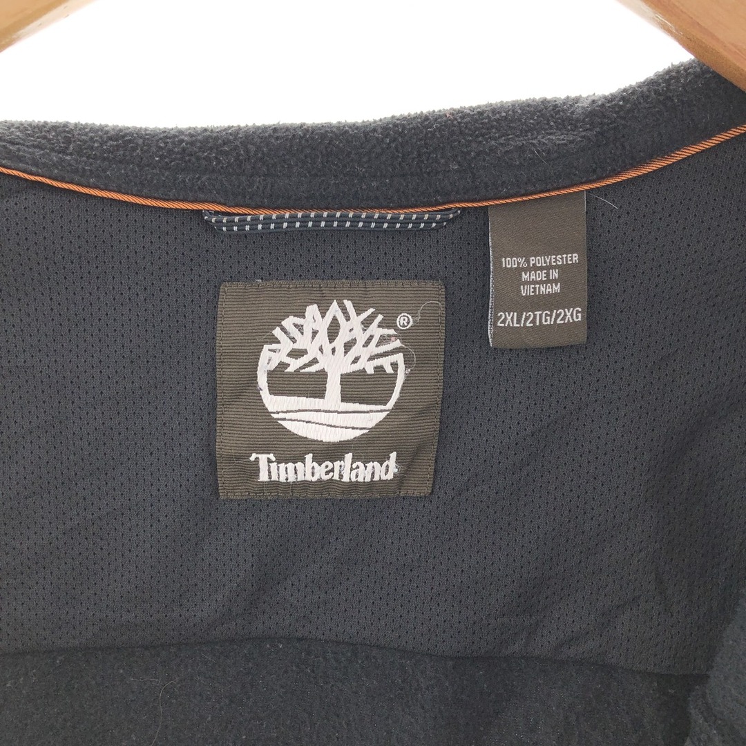 Timberland(ティンバーランド)の古着 ティンバーランド Timberland フリースベスト メンズXXL /eaa380121 メンズのトップス(ベスト)の商品写真