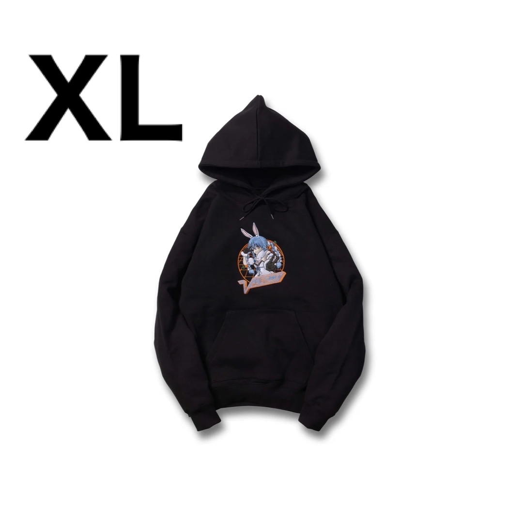 魅力的な価格 VR × PEKORA HOODIE / BLK パーカー