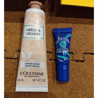 ロクシタン(L'OCCITANE)のロクシタン　ネロリオーキデ　新品未開封　送料無料　ショッパー、リップバームおまけ(ハンドクリーム)