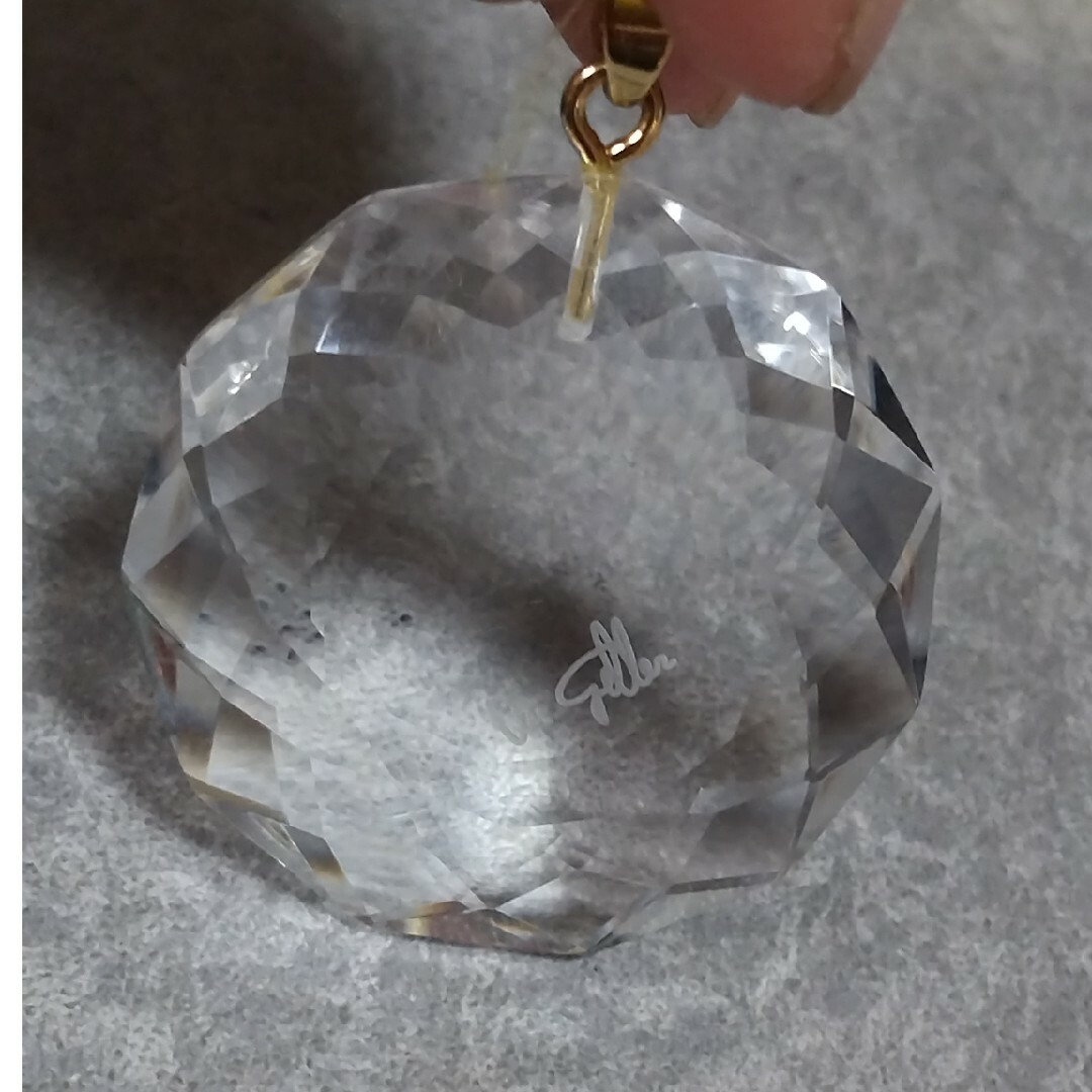 ユリゲラー 水晶 ﾈｯｸﾚｽ レディースのアクセサリー(ネックレス)の商品写真