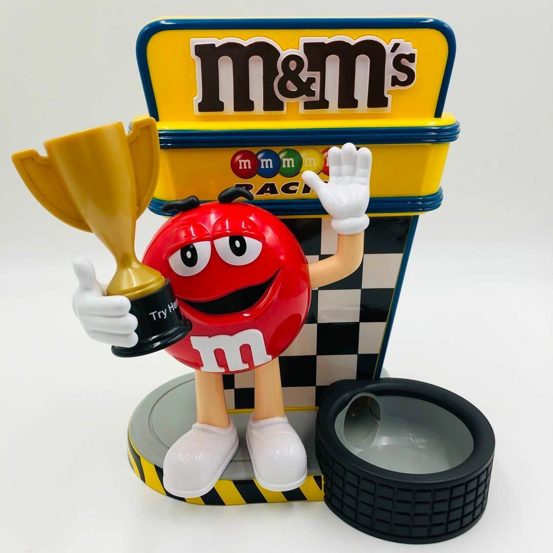 m&m's レーシングチーム チョコレート ディスペンサー トロフィーVer.mampm