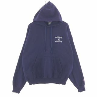 チャンピオン(Champion)の古着 チャンピオン Champion カレッジ スウェットプルオーバーパーカー メンズL /taa002552(スウェット)