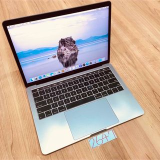 マック(Mac (Apple))のMacBook pro 13インチ 2018 管理番号2647(ノートPC)