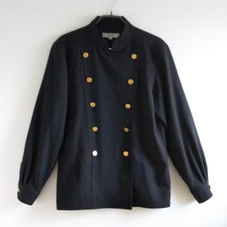 イヴサンローラン(Yves Saint Laurent)の◆47 確認用1 極美品 90s 未使用 イヴサンローラン セットアップ 黒(テーラードジャケット)