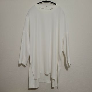 ENFOLD - エンフォルド 23SS ROUND-SLIT SHIRT シャツ 長袖 前開きの