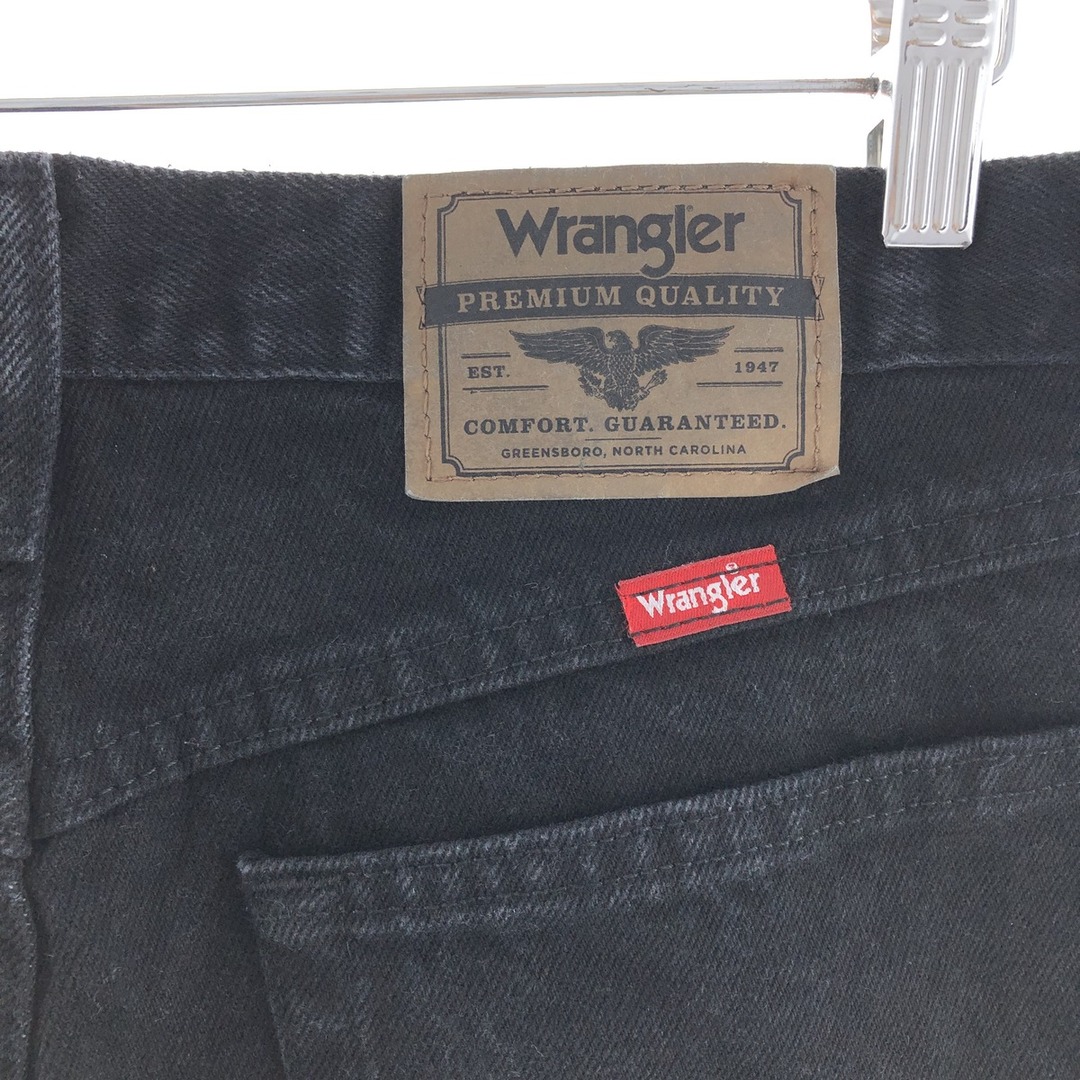 Wrangler(ラングラー)の古着 ラングラー Wrangler ブラックデニムパンツ メンズw33 /taa003789 メンズのパンツ(デニム/ジーンズ)の商品写真