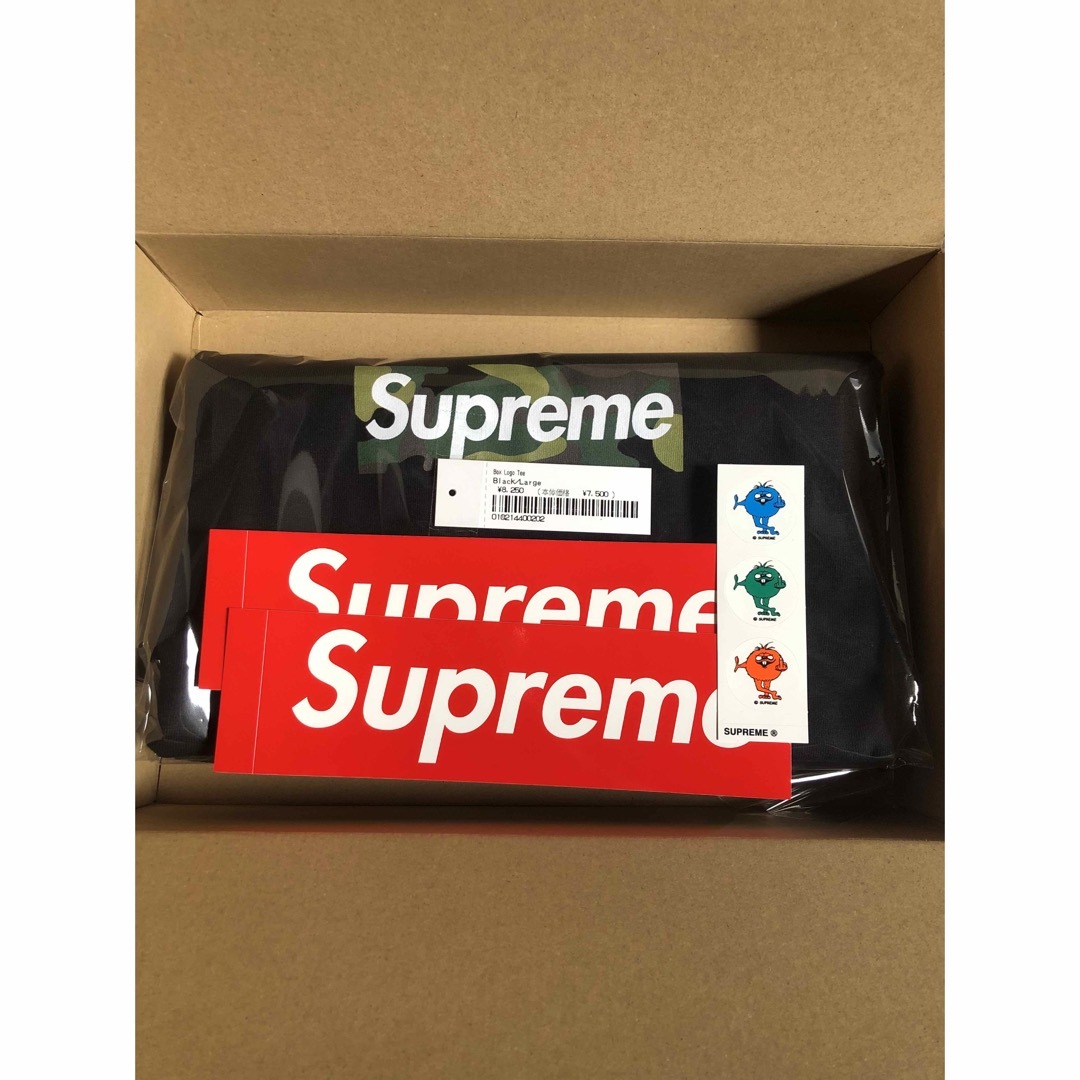 Tシャツ/カットソー(半袖/袖なし)【Supreme】Box Logo Tee Black L