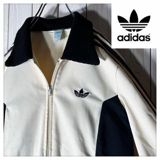 アディダス(adidas)の【フランス製 70s】アディダス VENTEX 刺繍ロゴ バイカラー ジャージ(ジャージ)