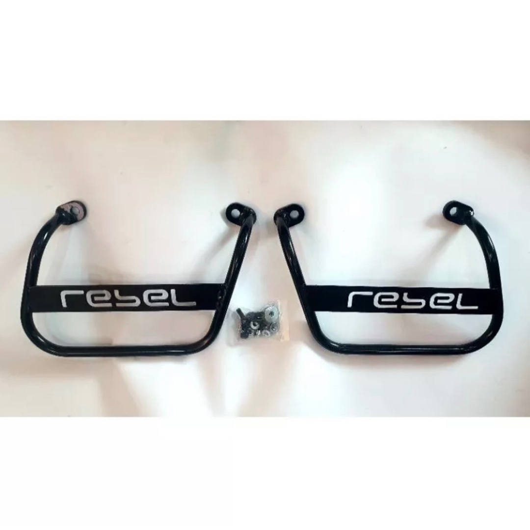 新品 レブル250/500 リア キャリア バックレスト付き&サイド 新品 レブル250/500 リア キャリア バックレスト付き&サイド