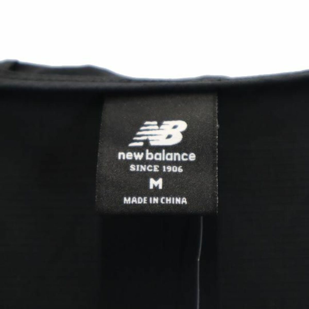 New Balance(ニューバランス)の未使用 ニューバランス ウインドブレーカー 上下 セットアップ L ブラック NEW BALANCE ジップ パーカー パンツ ウエストゴム メンズ 【中古】  【231220】 メンズのジャケット/アウター(その他)の商品写真