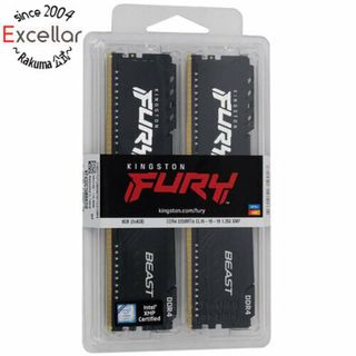 キングストン(Kingston)のKingston製　KF432C16BBK2/8　DDR4 PC4-25600 4GB 2枚組(PCパーツ)