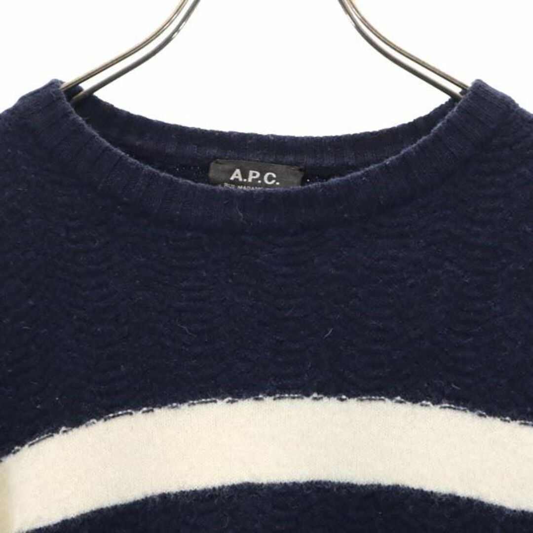 【新品】A.P.C. アーペーセー　ニット　トップス　紺　Mサイズ