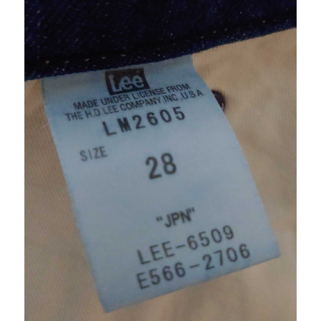 Lee(リー)のサイズ28 Lee LM2605 タイトストレート系 メンズのパンツ(デニム/ジーンズ)の商品写真