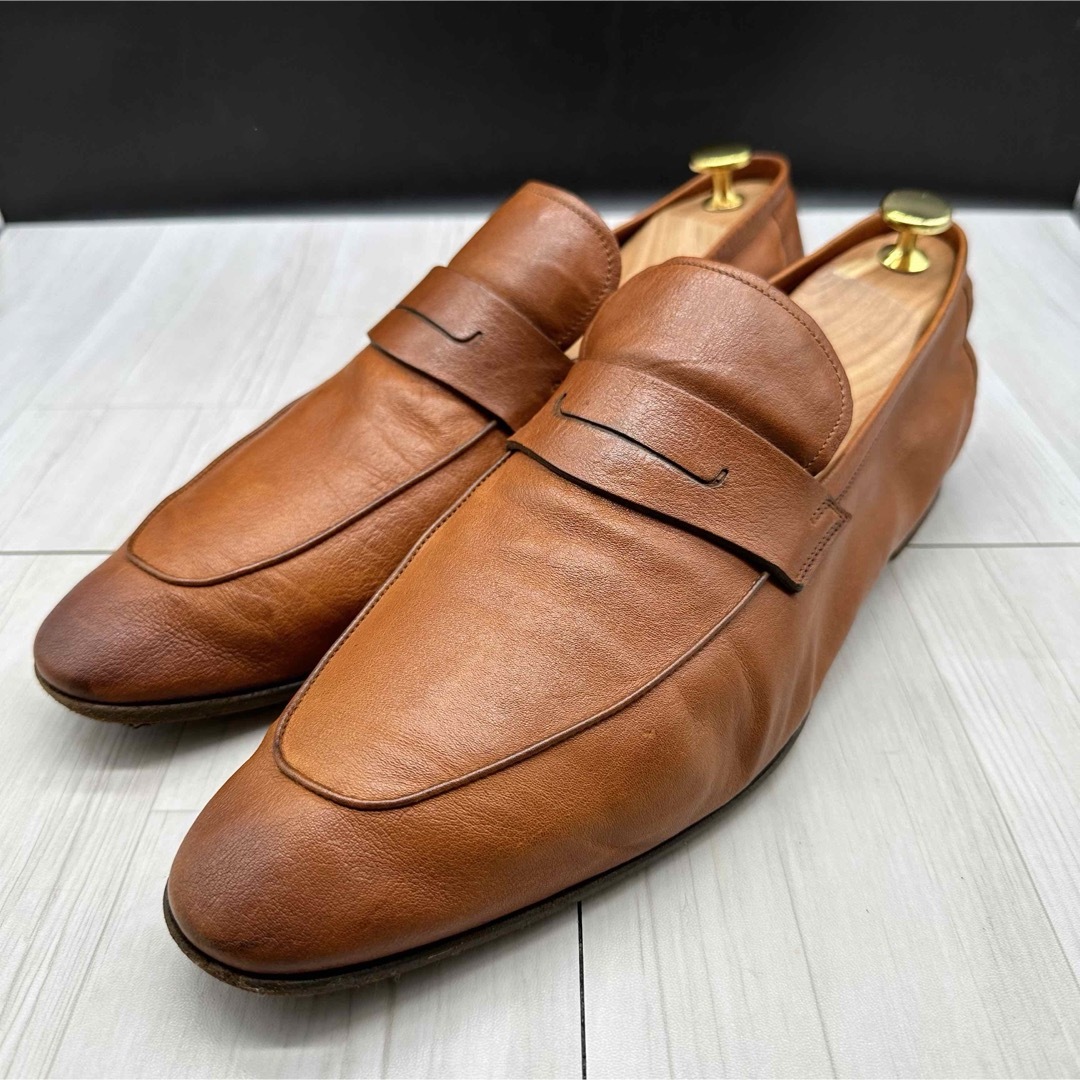 Berluti(ベルルッティ)の【Berluti】ベルルッティ 28.5 ローファー 革靴 10 ブラウン メンズの靴/シューズ(ドレス/ビジネス)の商品写真