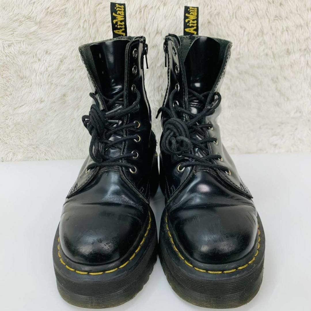 Dr.Martens(ドクターマーチン)のメンテ済✨ドクターマーチン JADON ブラック 厚底 UK5 (約24cm) レディースの靴/シューズ(ブーツ)の商品写真